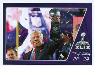 2015 Panini NFL Sticker Collection #470 Super Bowl XLIX Front