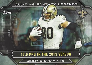 2015 Topps - All-Time Fantasy Legends #ATFL-JG Jimmy Graham Front