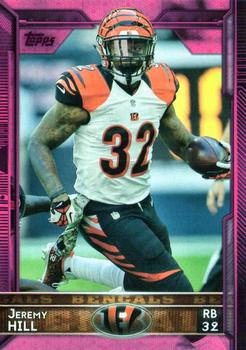 2015 Topps - Pink #60 Jeremy Hill Front