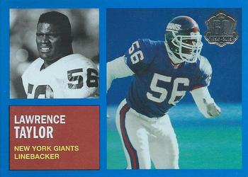 2015 Topps - 60th Anniversary Blue #T60-LT Lawrence Taylor Front