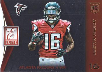 2015 Donruss - Elite #49 Justin Hardy Front