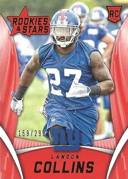 2015 Panini Rookies & Stars - Red #187 Landon Collins Front