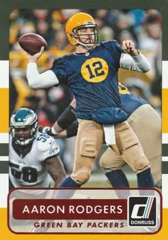 2015 Donruss - Red Foil #20 Aaron Rodgers Front