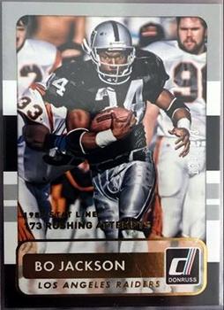 2015 Donruss - Stat Line Season #162 Bo Jackson Front