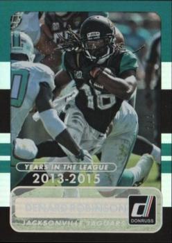 2015 Donruss - Stat Line Years #49 Denard Robinson Front