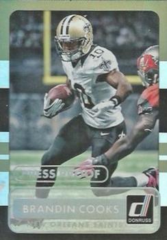 2015 Donruss - Press Proof Silver #123 Brandin Cooks Front