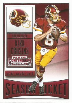 2015 Panini Contenders #98 Kirk Cousins Front