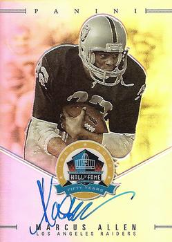 2015 Panini Spectra - 50th Anniversary Pro Football HOF Signatures #MA Marcus Allen Front