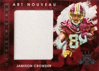 2015 Panini Gridiron Kings - Art Nouveau Jersey #AN-JC Jamison Crowder Front