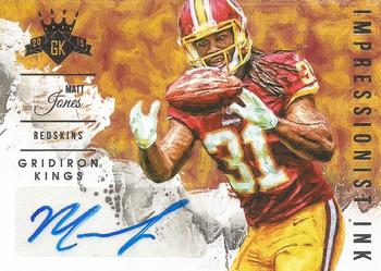 2015 Panini Gridiron Kings - Impressionist Ink #II-MJ Matt Jones Front