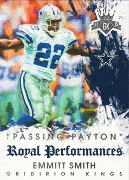 2015 Panini Gridiron Kings - Royal Performances #RP13 Emmitt Smith Front