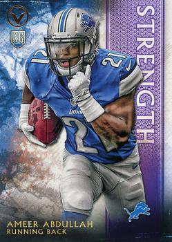 2015 Topps Valor - Strength #47 Ameer Abdullah Front