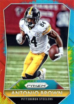 2015 Panini Prizm - Tie-Dyed Prizm #84 Antonio Brown Front