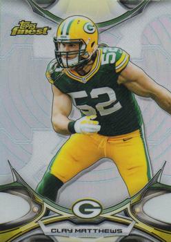 2015 Finest - Refractor #87 Clay Matthews Front