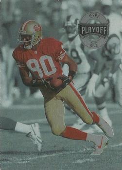 1994 Playoff - Super Bowl Promos #1 Jerry Rice Front
