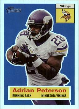 2015 Topps Heritage - Holofoil #7 Adrian Peterson Front
