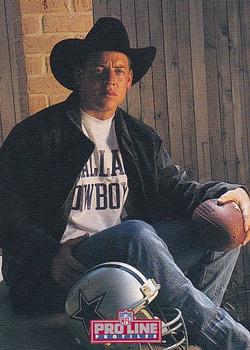 1992 Pro Line Profiles - 1992 National Convention #NNO Troy Aikman Front