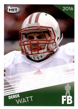 2016 SAGE HIT #9 Derek Watt Front