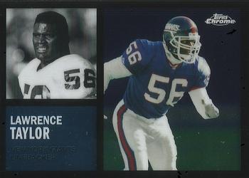 2015 Topps Chrome Mini - 60th Anniversary #T60-LT Lawrence Taylor Front