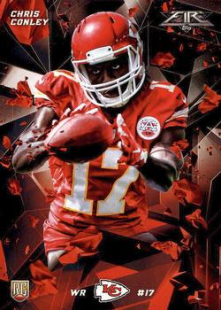 2015 Topps Fire - Rookies #13 Chris Conley Front