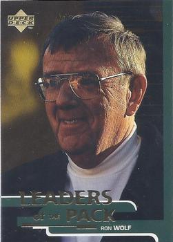 1998 Upper Deck ShopKo Green Bay Packers I - Leaders of the Pack #P4 Ron Wolf Front