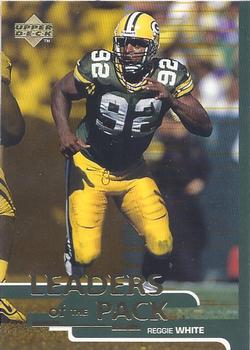 1998 Upper Deck ShopKo Green Bay Packers I - Leaders of the Pack #P6 Reggie White Front