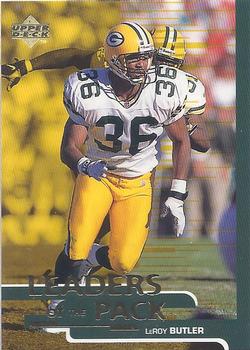 1998 Upper Deck ShopKo Green Bay Packers I - Leaders of the Pack #P13 LeRoy Butler Front