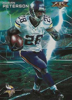 2015 Topps Fire - Forces of Nature #FON-AP Adrian Peterson Front