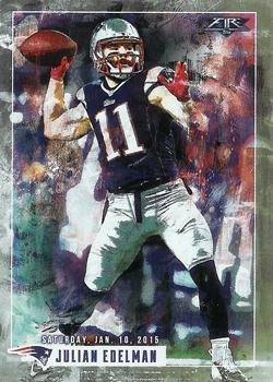 2015 Topps Fire - Transcendent Touchdowns #TT-JED Julian Edelman Front