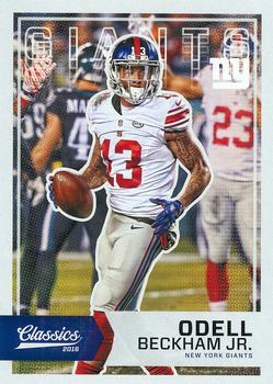 2016 Panini Classics #78 Odell Beckham Jr. Front