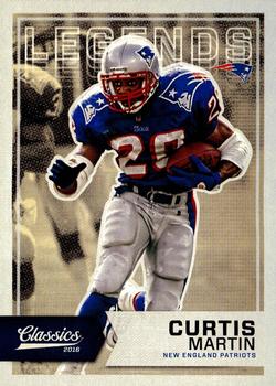 2016 Panini Classics #170 Curtis Martin Front