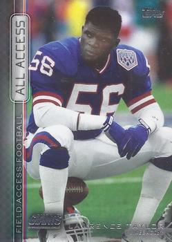 2015 Topps Field Access - All Access #AAA-LTA Lawrence Taylor Front
