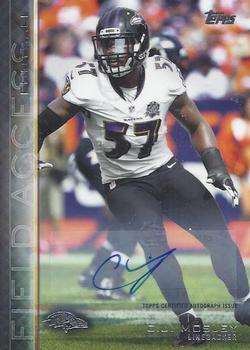 2015 Topps Field Access - Autographs #13 C.J. Mosley Front