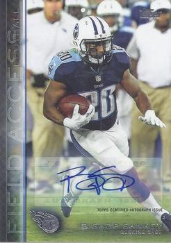 2015 Topps Field Access - Autographs #45 Bishop Sankey Front