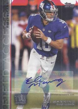 2015 Topps Field Access - Autographs #80 Eli Manning Front