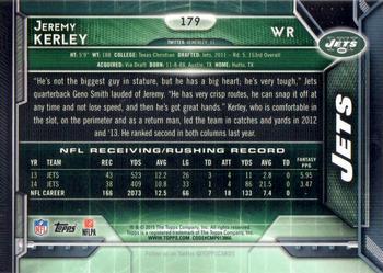 2015 Topps - Super Bowl 50 #179 Jeremy Kerley Back