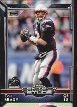 2015 Topps - Super Bowl 50 #308 Tom Brady Front