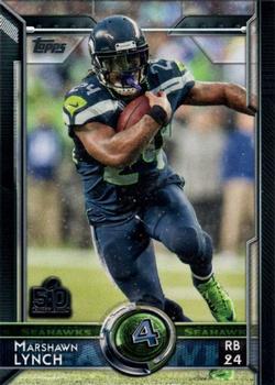 2015 Topps - Super Bowl 50 #379 Marshawn Lynch Front