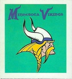 1964 Wheaties Stamps #NNO Minnesota Viking Emblem Front