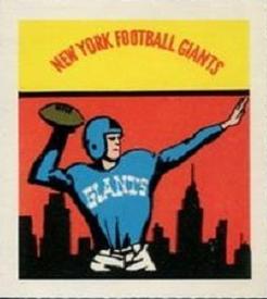 1964 Wheaties Stamps #NNO New York Giants Emblem Front