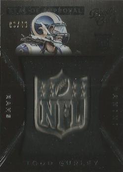 2015 Panini Black Gold - NFL Seal of Approval White Gold #SOA-44 Todd Gurley Front