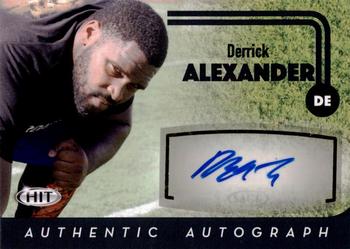 2016 SAGE HIT - Autographs #A32 Derrick Alexander Front
