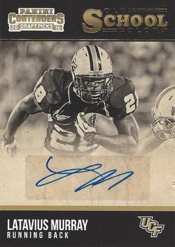 2016 Panini Contenders Draft Picks - Old School Colors Autographs #18 Latavius Murray Front