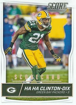 2016 Score - Scorecard #127 Ha Ha Clinton-Dix Front