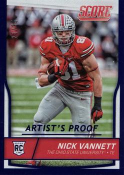 2016 Score - Artist's Proof #383 Nick Vannett Front