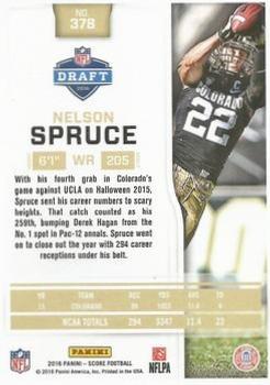 2016 Score - Jumbo Artist's Proof #378 Nelson Spruce Back