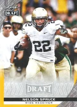 2016 Leaf Draft - Gold #68 Nelson Spruce Front