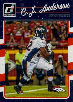 2016 Donruss #86 C.J. Anderson Front