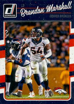 2016 Donruss #91 Brandon Marshall Front