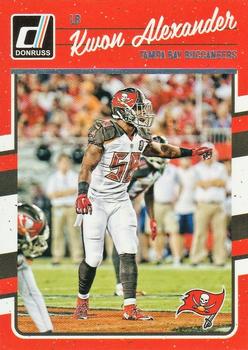 2016 Donruss #280 Kwon Alexander Front